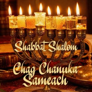 “Dvojnásobné požehnání, dvojnásobná radost! 🕎✨ Šabat Šalom a veselou Chanuku všem! Ať světlo svíček prozáří nejen naše...